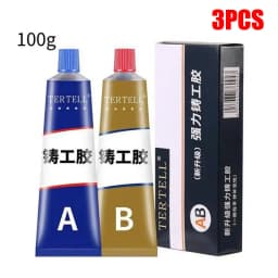 Home High Temperature Glue For Metal Welding Strength Repair Resistant Magic AB A Plastic Wood B Adhesive Purpose Bi Component