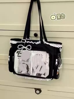 Ballet Girl Large Appetite Itabag Japanese Two-Dimension Single Shoulder Crossbody Bag Gift For Friends Women'S Handbag