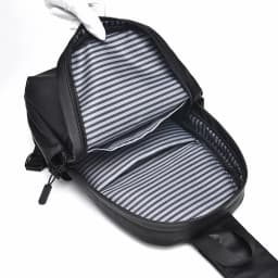 Men's New Trendy Casual Leather Membrane Chest Bag Splash-proof Multifunctional Crossbody Chest Bag