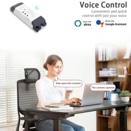 2CH Wifi Smart Switch Module Relay Ewelink APP Receiver AC DC 7-32V 85-250V RF433 Inching Self-locking Switch for Alexa Google