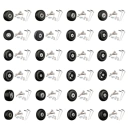 1 Pc Universal Suitcase Wheel Trolley Travel Flexible Mute Luggage Suitcase Swivel Wheel Replacement Repair Accessory