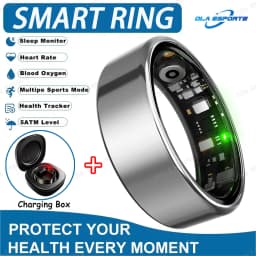 Smart Ring Bluetooth Call Heart Rate Blood Pressure Monitor Men Womenes Smartring 5ATM Waterproof Health Multi Sports Ring HT30