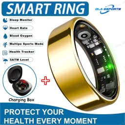 Smart Ring Bluetooth Call Heart Rate Blood Pressure Monitor Men Womenes Smartring 5ATM Waterproof Health Multi Sports Ring HT30