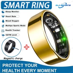 Smart Ring Bluetooth Call Heart Rate Blood Pressure Monitor Men Womenes Smartring 5ATM Waterproof Health Multi Sports Ring HT30