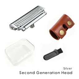 Whityle 22T Second Generation Safety Razor Advanced Double Shaving System Shaver for Man with Glide Roller Shave M5 Head Design