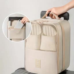 Shoe Bags - Holds 3 Pair of Shoes, Travel Essentials for Flying Carry On Luggage Accessories