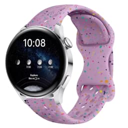 18mm 20mm 22mm Silicone Strap for Garmin Venu 4 3 3s Sq 2 Plus/Active 6/5 Breathable Bracelet for Garmin Forerunner 570/165/265S