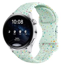 18mm 20mm 22mm Silicone Strap for Garmin Venu 4 3 3s Sq 2 Plus/Active 6/5 Breathable Bracelet for Garmin Forerunner 570/165/265S