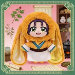 EAKI Genuine The Apothecary Diaries Cute Pet Pavilion Series Blind Box Anime Figure Mao Mao Risshu Kawaii Cute Doll Toys Gift