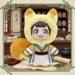 EAKI Genuine The Apothecary Diaries Cute Pet Pavilion Series Blind Box Anime Figure Mao Mao Risshu Kawaii Cute Doll Toys Gift