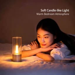 Yeelight Rechargeable Candle Light LED Night Light Ambience Light Stepless Dimming Bedroom Light Smart Portable Decorative Light
