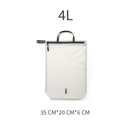 Waterproof Storage Pouch with Zipper Handle for Clothes Shoes Accessories Portable Organizer for Travel Sports Hiking