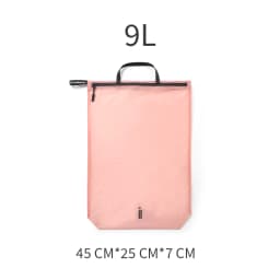 Waterproof Storage Pouch with Zipper Handle for Clothes Shoes Accessories Portable Organizer for Travel Sports Hiking
