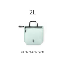 Waterproof Storage Pouch with Zipper Handle for Clothes Shoes Accessories Portable Organizer for Travel Sports Hiking