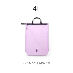 Waterproof Storage Pouch with Zipper Handle for Clothes Shoes Accessories Portable Organizer for Travel Sports Hiking
