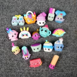 Shopkins Blind Bags Supermarket Mini Figurines Fruits Elfs Miniature Toy Cute Decoration Collectibles Simulation Model Kid Gifts