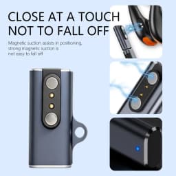 Bone Conduction Headphone Charging Adapter Indicator Light Aluminium Alloy Type-C to 7.62 2/4 Pin Converter Stable Safe