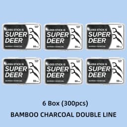 1000/600/300/150/50PCS - Ultra Fine Bamboo Charcoal Dental Floss Stick - Clean the Gaps Between Teeth - Oral Care Tool