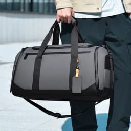 Large Capacity Travel Tote Bag Unisex Sports Gym Storage Organizer Bag with Multiple Pockets for Men Women Workout Gear