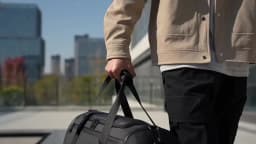 Large Capacity Travel Tote Bag Unisex Sports Gym Storage Organizer Bag with Multiple Pockets for Men Women Workout Gear