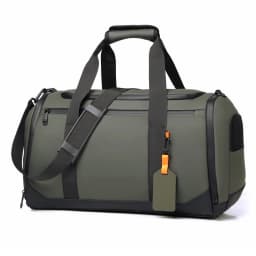 Large Capacity Travel Tote Bag Unisex Sports Gym Storage Organizer Bag with Multiple Pockets for Men Women Workout Gear