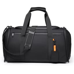 Large Capacity Travel Tote Bag Unisex Sports Gym Storage Organizer Bag with Multiple Pockets for Men Women Workout Gear
