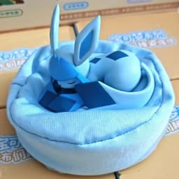Hot Sale Pkm Eevee Sleeping Position Series Blind Box Sylveon Umbreon Flareon Jolteon Anime Desktop Decoration Model Toy Gift