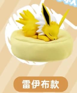 Hot Sale Pkm Eevee Sleeping Position Series Blind Box Sylveon Umbreon Flareon Jolteon Anime Desktop Decoration Model Toy Gift