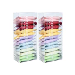 7/14pcs Disposable Portable Travel Towels Thickened Compressed Face Cleansing Beauty Square Washcloths for On-the-Go Hygiene