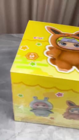 Bandai EAKI Naruto Blind Box Shippuden Party Series Uzumaki Stuffed Plush Bag Pendant Ornament Doll Toy Collection Birthday Gift