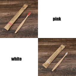 5-30pcs Bamboo Toothbrushes Soft Bristles Toothbrush Eco Friendly Biodegradable Wooden Handle Teeth Whitening Brush