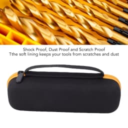 Heavy Duty EVA Hard Shell Handle Storage Box Screwdriver Case Fit for DWHT66719 Cordless Screwdriver with Internal Pockets Carry