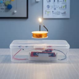DIY Electromagnetism Experiment Kit STEM Educational Levitation Technology Primary School Electricity Science Learning Materials