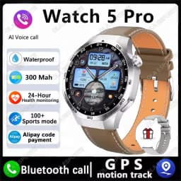 Global Version Watch 5 Pro Smart Watch 1.53inches  AMOLED Display Screen GPS Sports Tracker Smartwatch Men Women For Android IOS