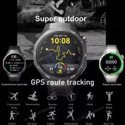 Global Version Watch 5 Pro Smart Watch 1.53inches  AMOLED Display Screen GPS Sports Tracker Smartwatch Men Women For Android IOS