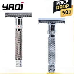 Razor Yaqi Men's Adjustable The Final Cut Chrome Safety Razor For Men High Quality Fashion Shaving Beard Razor New