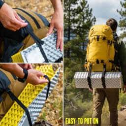 2Pcs Tactical Molle Backpack Straps Lengthen Adjustable Fastening Strap Molle Pack Buckle Straps Outdoor Backpack Accessories