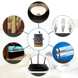 RF433Mhz 30A Wireless Remote Control On OFF Switch AC 75-220V DC 9-72V Transmitter For Water Pump Motor LED Electric Appliance