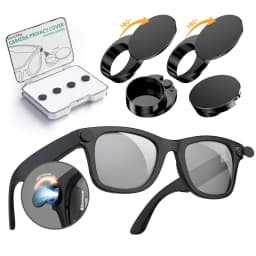 Upgraded Matte Glasses Protector LED Light Cover For Smart Glaasses Gen1/2 Accessories Light Dimming Blocker Cover