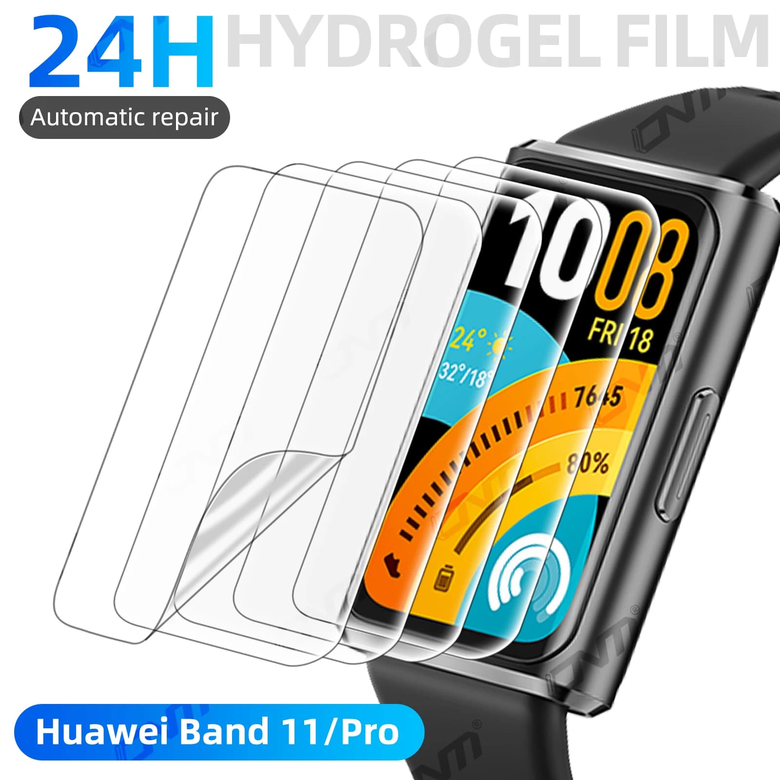 SOFT Protection Film for Huawei Band 11 / 11 Pro Screen Protector Clear HD Anti-scratch Film For Huawei Band 11 Pro Accessories