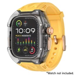 Transparent Mod Kit for Apple Watch Ultra 3 2 49mm 45 44 41mm For IWatch Series 11 10 9 8 7 6 5 4 SE Case Strap DIY Accessories
