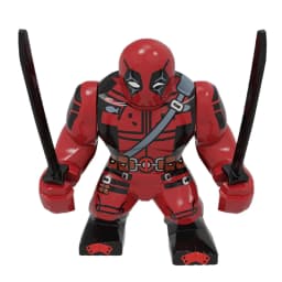 Blind Box Mini Building Blocks PG1805 Figures Big Goblin Spiderman Iron Man Venom Captain Hawk Deadpool Armor Christmas Gift Toy