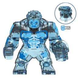 Blind Box Mini Building Blocks PG1805 Figures Big Goblin Spiderman Iron Man Venom Captain Hawk Deadpool Armor Christmas Gift Toy