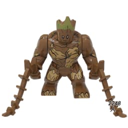 Blind Box Mini Building Blocks PG1805 Figures Big Goblin Spiderman Iron Man Venom Captain Hawk Deadpool Armor Christmas Gift Toy