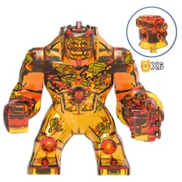 Blind Box Mini Building Blocks PG1805 Figures Big Goblin Spiderman Iron Man Venom Captain Hawk Deadpool Armor Christmas Gift Toy