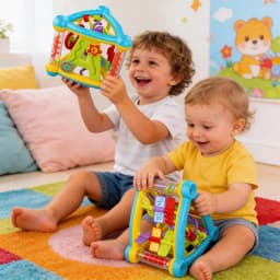 Baby Tripod for Fine Motor Skills, Color Recognition, Flipping, Early Childhood Education, and Brain-Training Toys