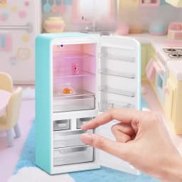 Mini Surprise Ball Fridge Toy, Mini Brands Mystery Blind Box, Miniature Food Figurine Collectible Ornament, Great Gift for Kids
