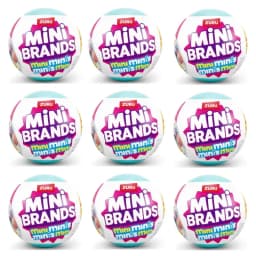 Mini Surprise Ball Fridge Toy, Mini Brands Mystery Blind Box, Miniature Food Figurine Collectible Ornament, Great Gift for Kids