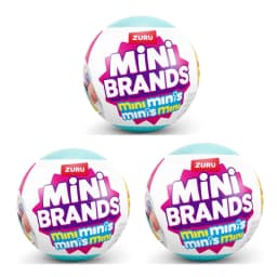Mini Surprise Ball Fridge Toy, Mini Brands Mystery Blind Box, Miniature Food Figurine Collectible Ornament, Great Gift for Kids