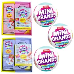Mini Surprise Ball Fridge Toy, Mini Brands Mystery Blind Box, Miniature Food Figurine Collectible Ornament, Great Gift for Kids